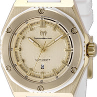 Technomarine Women's TM-416080 CORAL Quartz Gold Dial Watch