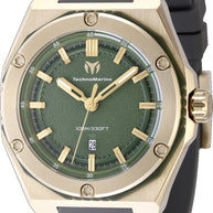 Technomarine Men's TM-416092 CORAL Quartz Olive Green Dial Watch