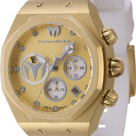 Technomarine Women's TM-523008 Reef Quartz Silver, Gold Dial Watch