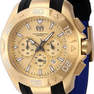 Technomarine Men's TM-622003 UF6 Quartz Chronograph Gold Dial Watch