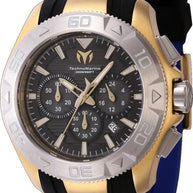 Technomarine Men's TM-622005 UF6 None Quartz Chronograph Black Dial Watch
