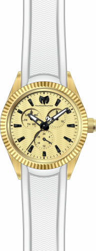 Technomarine Men's TM-724002 Sea Quartz Chronograph Gold Dial Watch
