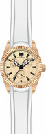 Technomarine Women's TM-724004 Sea Quartz Chronograph Rose Gold Dial Watch