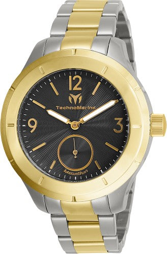 Technomarine Men's TM-818004 MoonSun Quartz Chronograph Charcoal Dial Watch