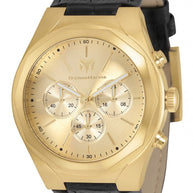 Technomarine Men's TM-820011 MoonSun Quartz 3 Hand Gold Dial Watch