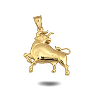 Gold Zodiac Symbol Pendant Necklace (Available in Yellow/White/Rose Gold)