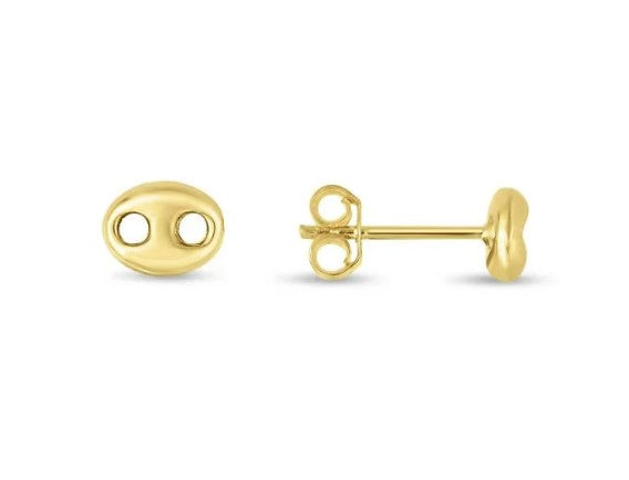 14K Gold Mariner Earrings