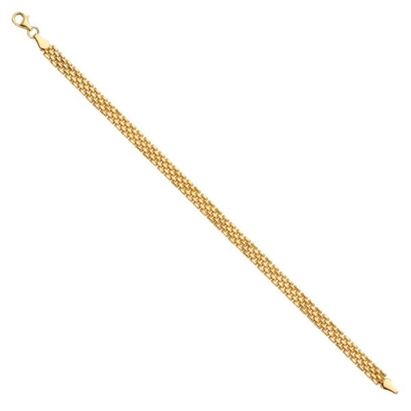 14K Fancy Bracelet - 7.5"