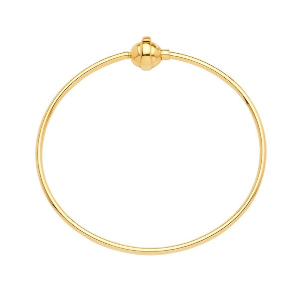 14K Hollow Bangle for Mix & Match  - 6.5 "