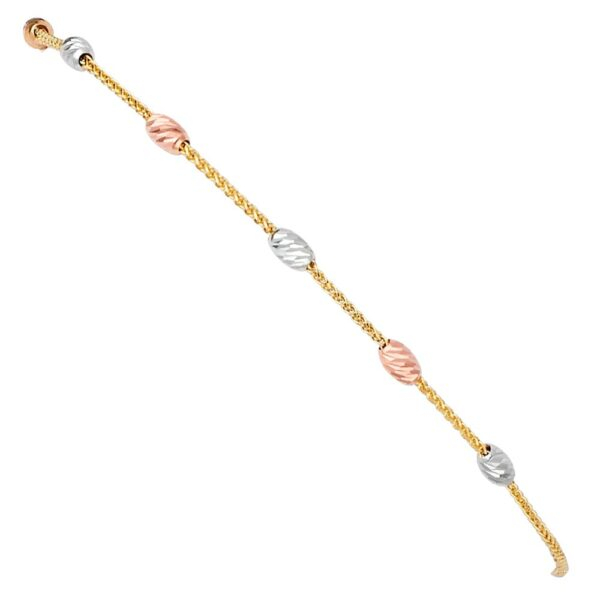 14K 3C Friendship Bracelet