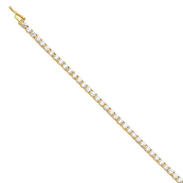 14K Tennis Bracelet (2.25mm) - 7.25"