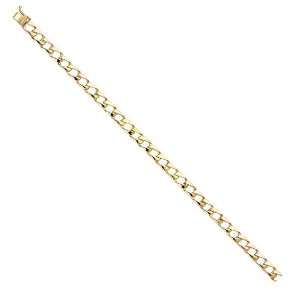 14K Cuban Link Bracelet - 8"