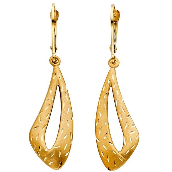 14KY Hanging Earrings
