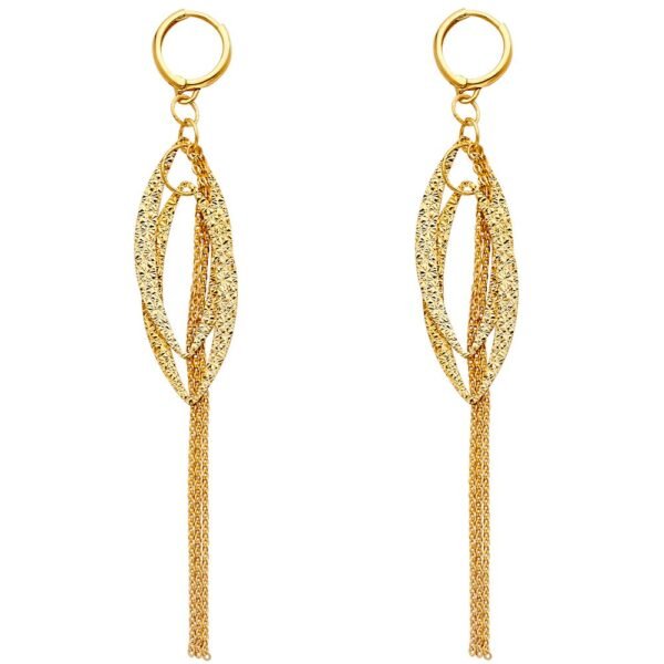 14KY Hanging Earrings