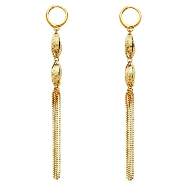 14KY Hanging Earrings
