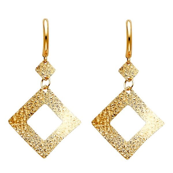 14KY Hanging Earrings