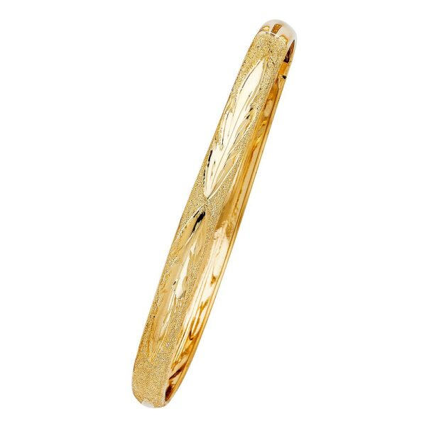 14K Flexible Bangle - 7"