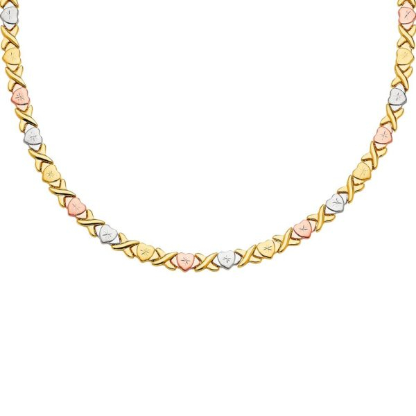 14K 3C Stampato Necklace