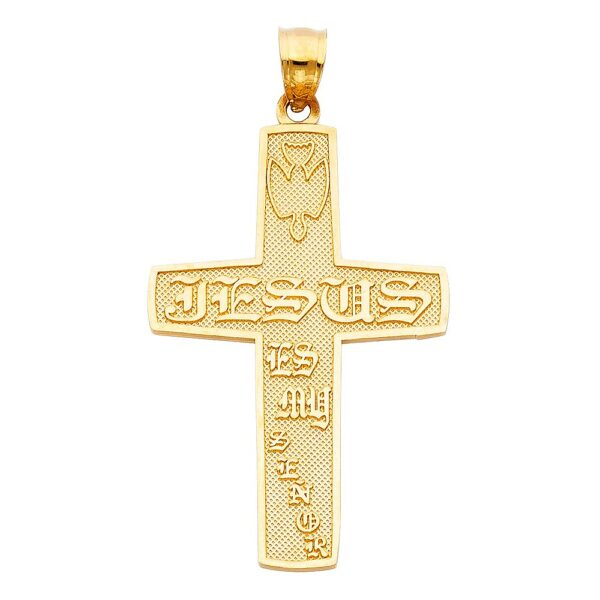 14K Religious Cross Pendant