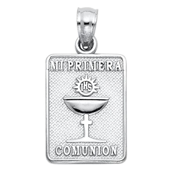 14K Religious Communion Pendant