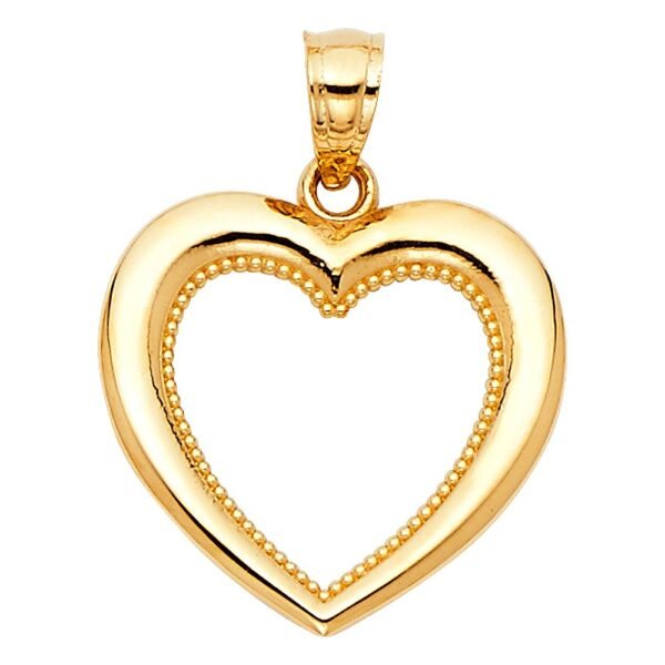 14K Heart Pendant