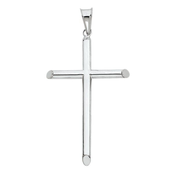 14K Classic Cross Religious Pendant