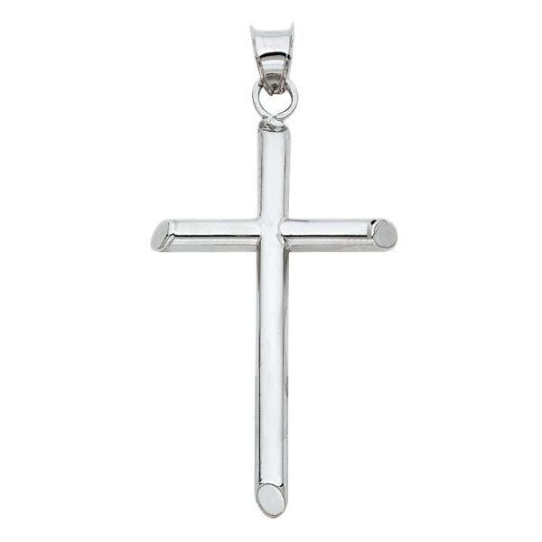 14K Classic Cross Religious Pendant