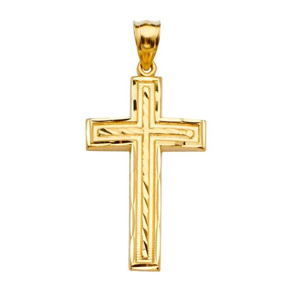 14KY Cross Pendant