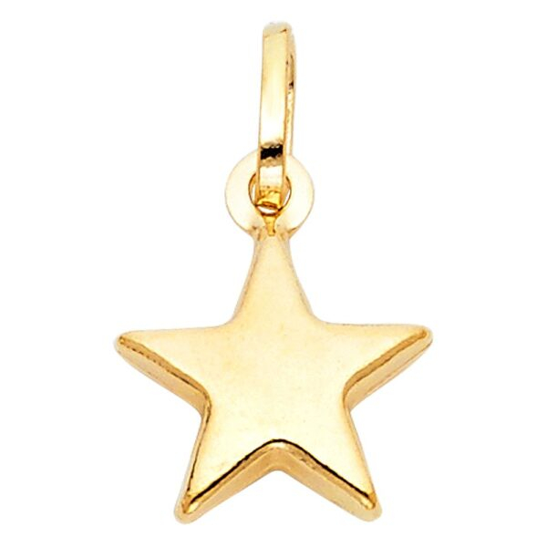 14K Star Pendant