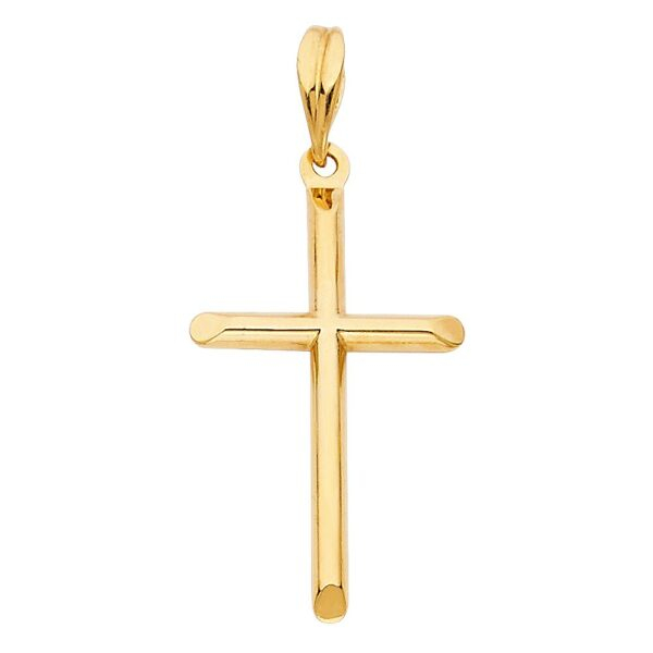 14K Religious Cross Pendant