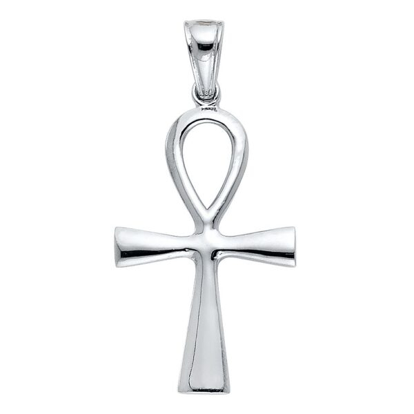 14K Ankh Religious Cross Pendant