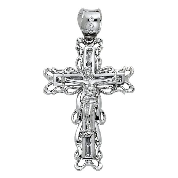 14K Religious Crucifix Pendant