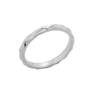 Sterling Silver Textured Spike Toe Ring