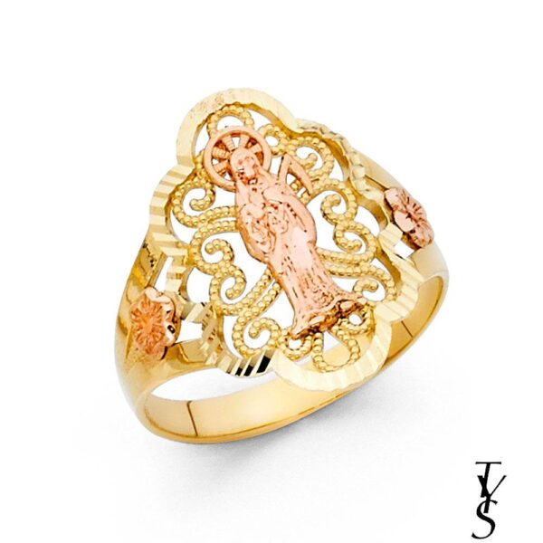 14K 2T Fancy Ring