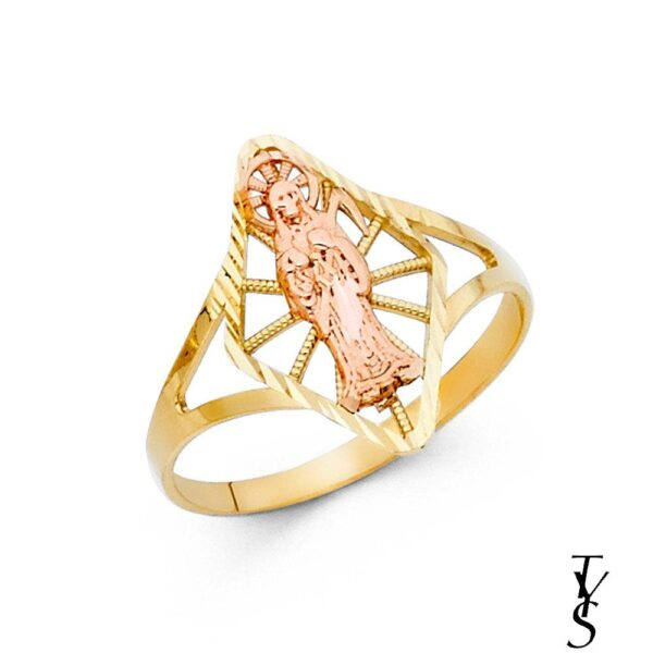 14K 2T Fancy Ring