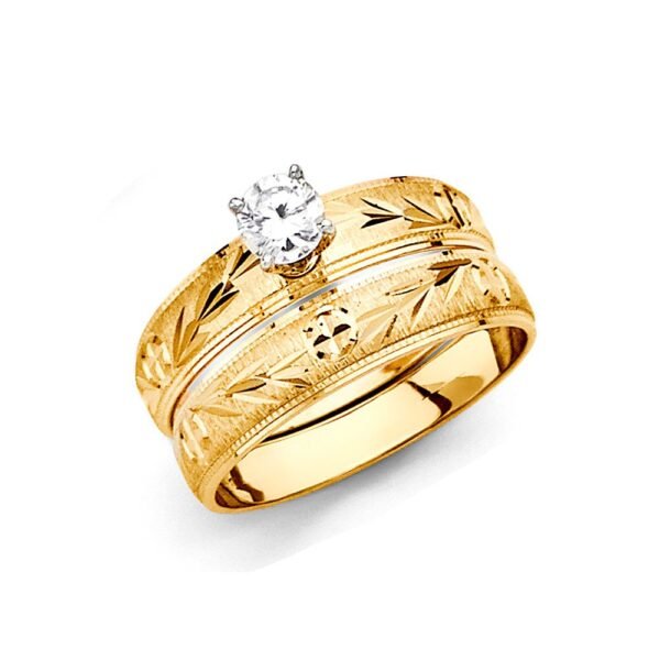 14KY Ladies Wedding Band Only