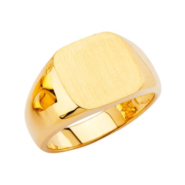 14KY Men's Signet Ring