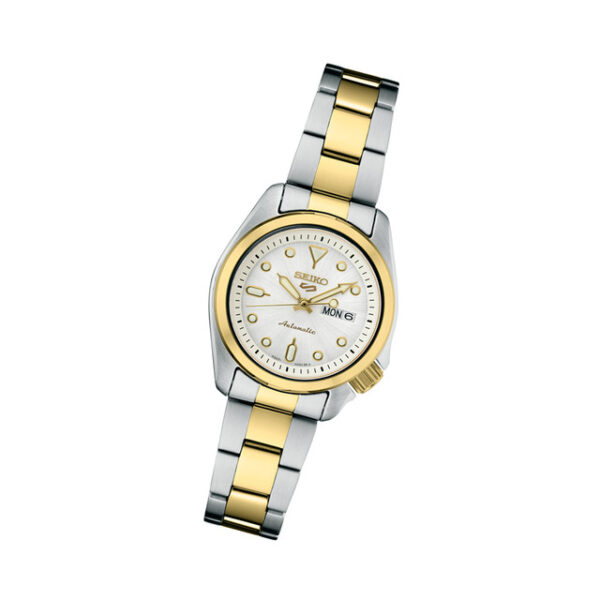 SRE004 Seiko Women's 5 Sports Automatic Two-Tone Stainless Steel Watch - Image 2