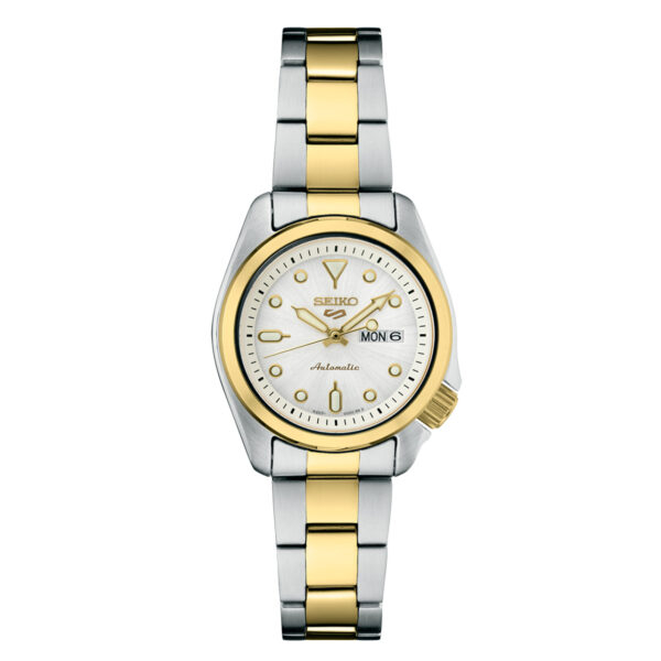 SRE004 Seiko Women's 5 Sports Automatic Two-Tone Stainless Steel Watch