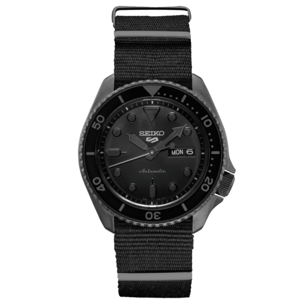 SRPD79 Seiko 5 Sports Automatic Black Dial Men's Watch