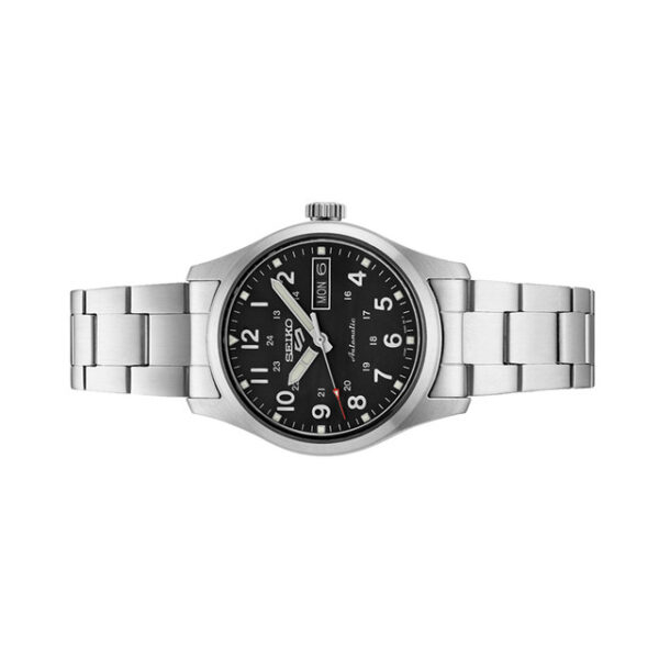 Seiko 5 SRPJ81 - Sports Automatic 36mm Watch with Black Dial - Image 2