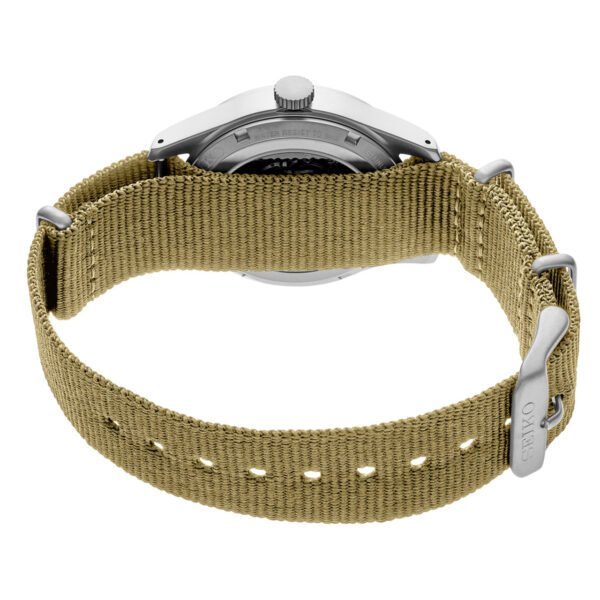Seiko 5 SRPJ83 - Sports Automatic 36mm Watch with Beige Dial - Image 4