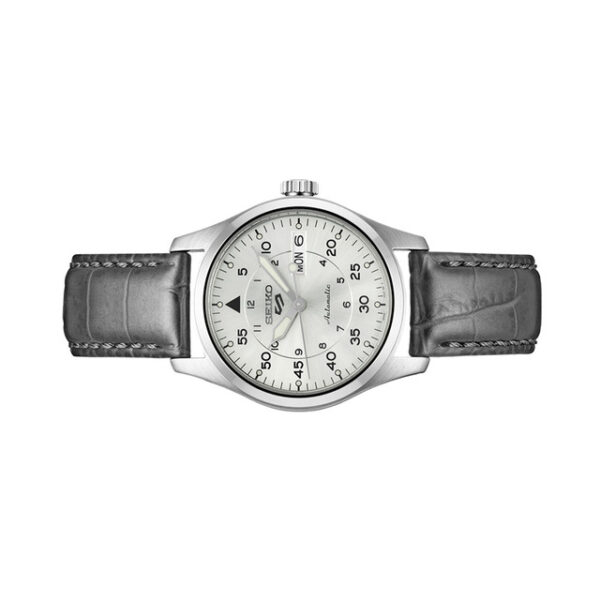 Seiko 5 SRPJ87 - Sports Automatic 36mm Watch with Silver Dial - Image 3