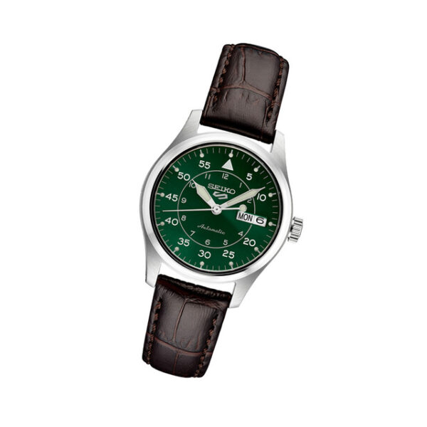 Seiko 5 SRPJ89 - Sports Automatic 36mm Watch with Green Dial - Image 2