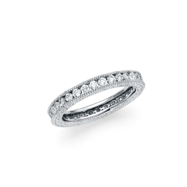 925 SS CZ Eternity Band