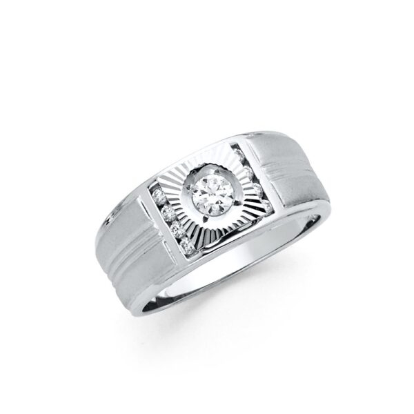 925 SS CZ Men's Ring