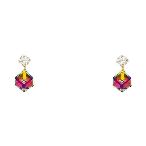 14KY Stud Earrings w/Screw