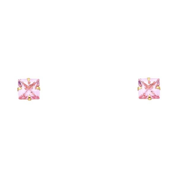 14KY Stud Earrings w/Screw