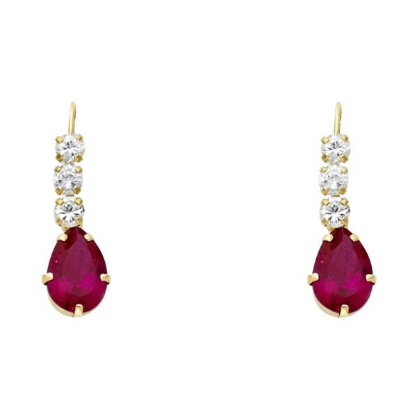 14KY Stud Earrings w/Screw