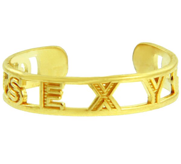 Yellow Gold Sexy Toe Ring